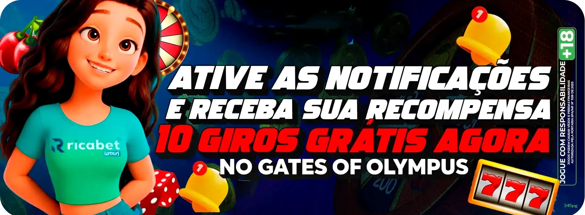 Imagem promocional das apostas esportivas da 345pg